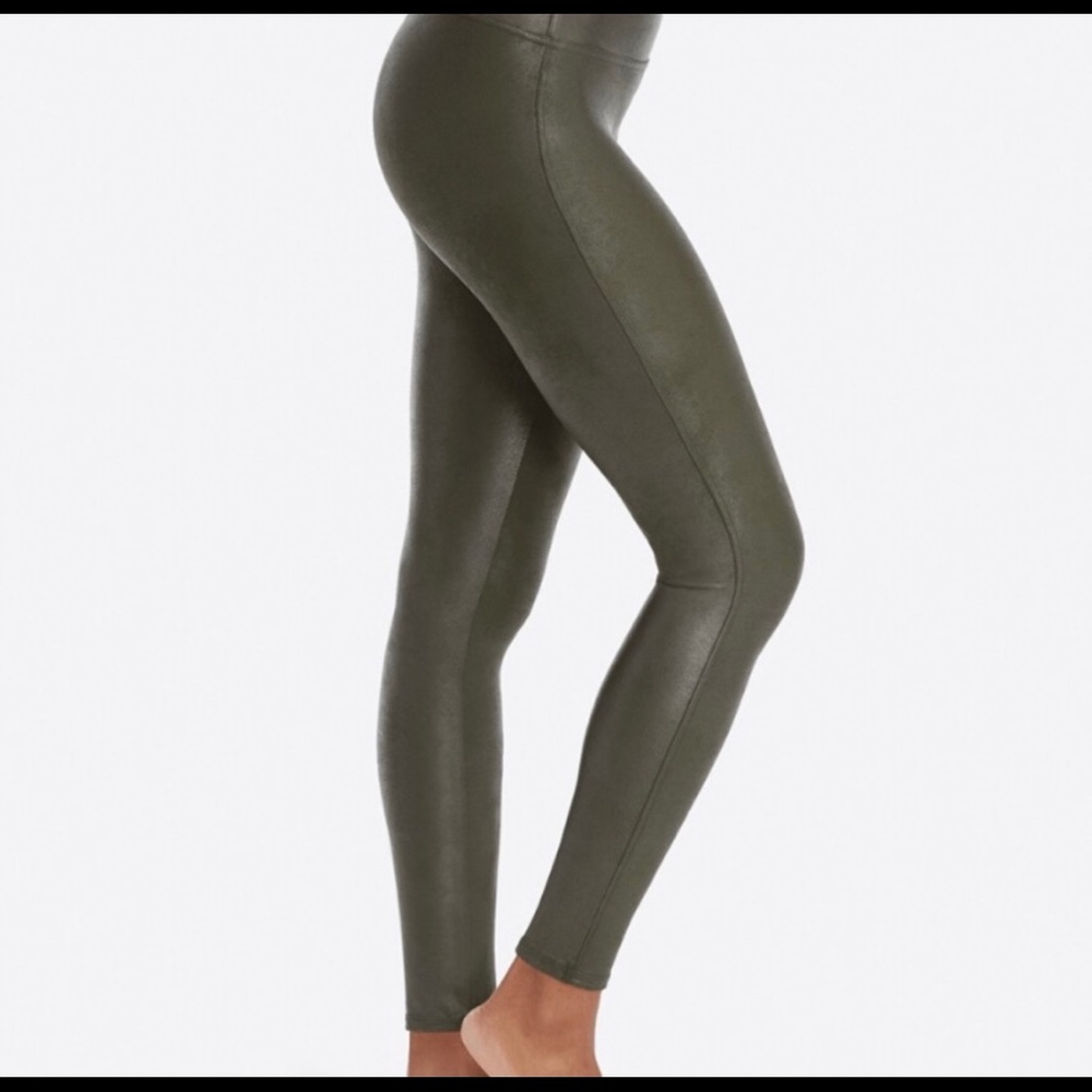 Spanx faux leather leggings